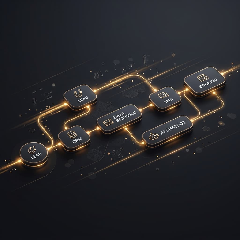 n8n & Zapier Multi-step Lead Automation Flow